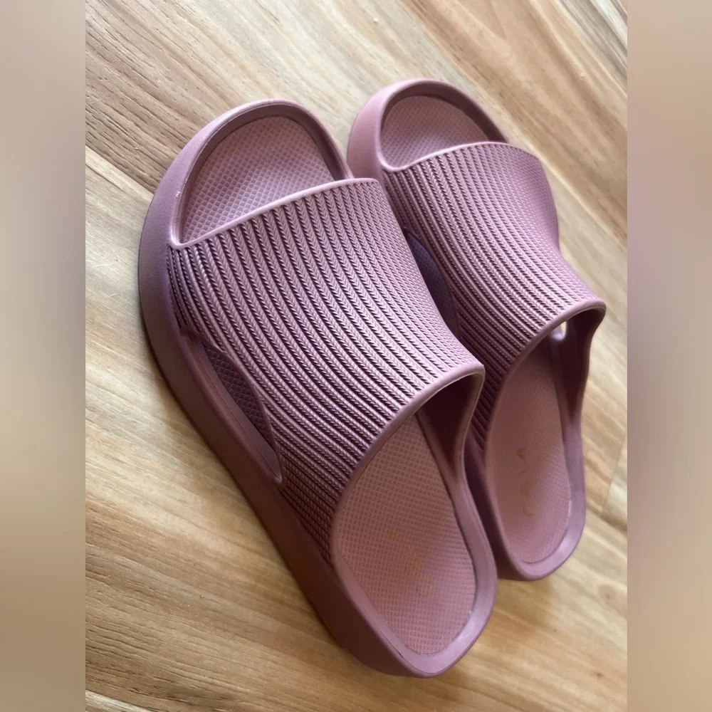 Calia Pink Slide Sandals - Picture 3 of 6